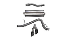 Load image into Gallery viewer, Corsa 2015-2020 GMC Yukon XL 1500 5.3L V8 3in Cat-Back Single Side Exit Twin 4in Black Tips - 14748BLK