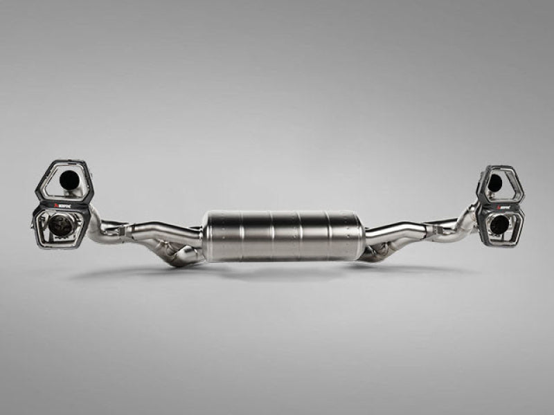 Akrapovic 23-24 BMW XM (G09) TwinPower Turbo V8 Hybrid Slip-On Race Line (Titanium) w/ Carbon Tips - S-BM/T/41H