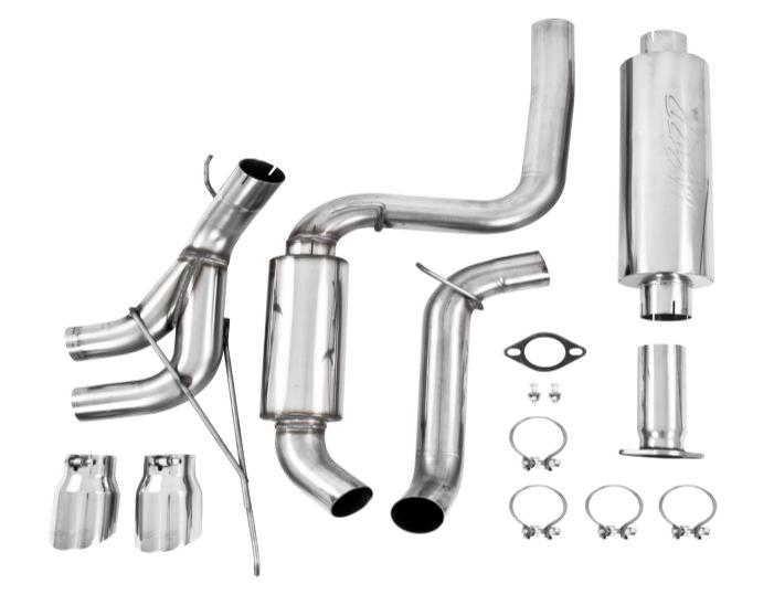 MBRP 13-14 Ford Focus ST 2.0L EcoBoost Dual Center Outlet AL 3in Cat Back - S4200AL