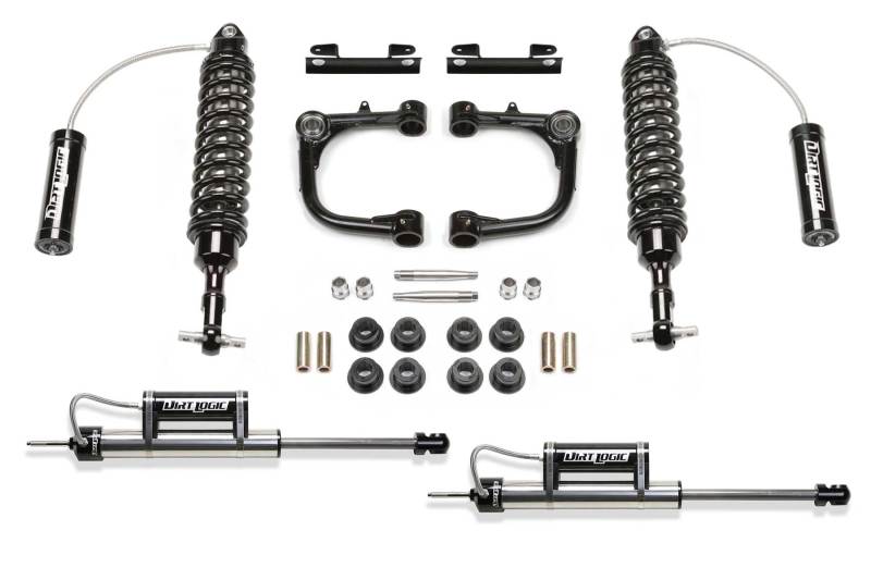 Fabtech 05-14 Toyota Tacoma 2WD/4WD 6 Lug Models 3in UCA Sys w/Dlss 2.5 C/O Resi & Rr Dlss Resi - K7036DL