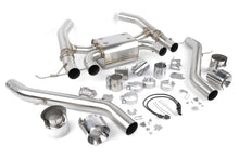 Load image into Gallery viewer, Dinan 21-27 BMW M3/M4 (G80/G82/G83) Valved Axleback Exhaust System - Polished Tips - D660-0093