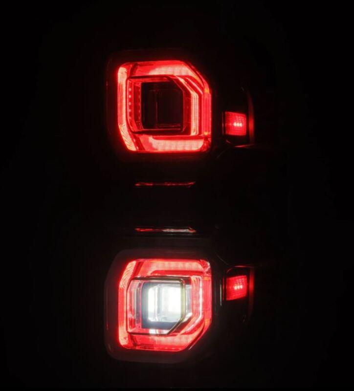 AlphaRex 21-24 Ford Bronco NOVA LED Tail Lights - Alpha-Black - 659020