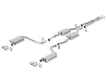 Load image into Gallery viewer, Borla 15-16 Dodge Challenger R/T 5.7L Dual Rectangle Angle Cut Dual Split Rear Exit S-Type Exhaust - 140627