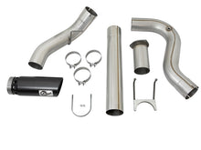 Load image into Gallery viewer, aFe Large Bore-HD 5in DPF Back 409 SS Exhaust System w/Black Tip 2017 Ford Diesel Trucks V8 6.7L(td) - 49-43090-B