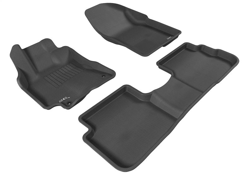 3D MAXpider 09-13 Toyota Matrix Kagu Black Full Set - L1TY08501509