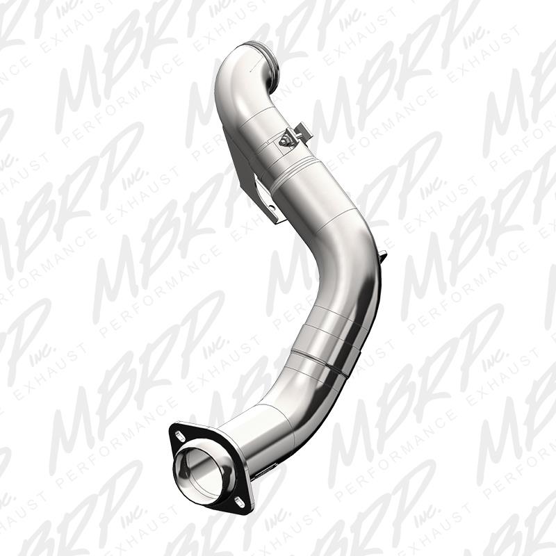 MBRP 2015 Ford 6.7L Powerstroke (Cab & Chassis Only) 4in Turbo Down-Pipe T409 Aluminized - FALCA460