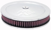 Load image into Gallery viewer, K&amp;N 5 1/8in Flange 11in OD 3 1/4in Height w/ Vent Custom Air Cleaner Assembly - 60-1170