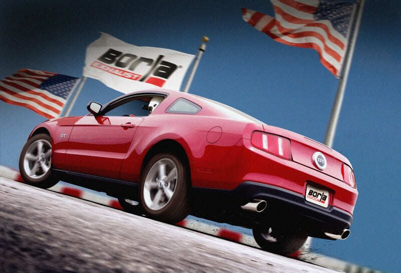 Borla 2010 Mustang GT 4.6L S-type Exhaust (rear section only) - 11777