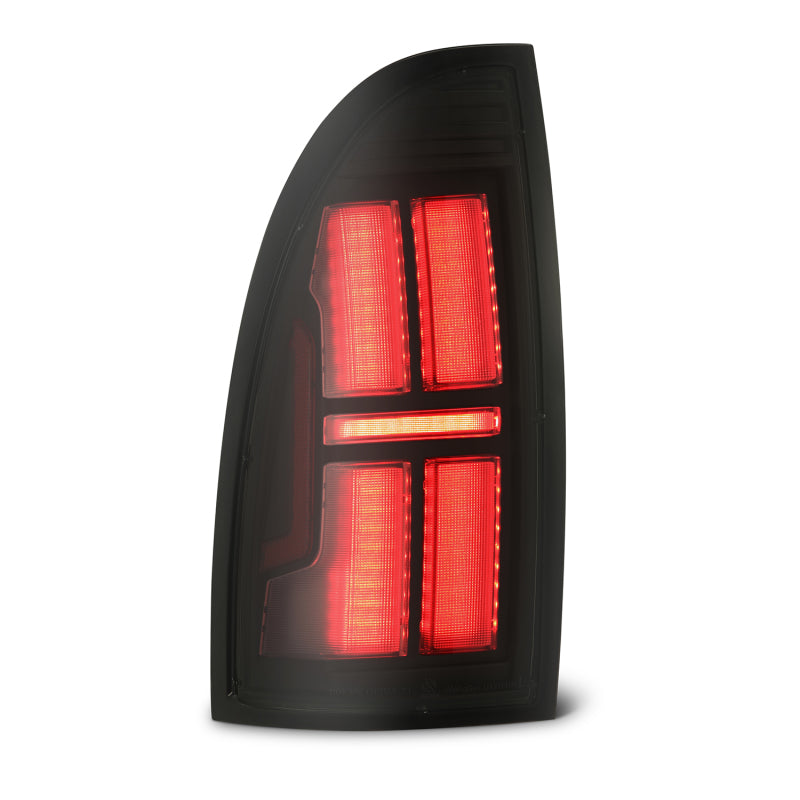 AlphaRex 05-15 Toyota Tacoma NOVA LED Tail Lights - Black - 680052