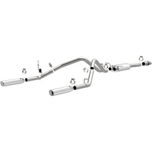 Load image into Gallery viewer, Magnaflow 14 Chev Silverado V8 5.3L SC Cab Dual Split Rear Exit SS Cat Back Perf Exhaust - 15278