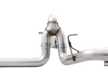Load image into Gallery viewer, AWE Tuning 0FG 21+ Ford F150 Dual Split Rear Cat-Back Exhaust- 5in Diamond Black Tips - 3015-33119