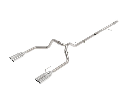 aFe Vulcan Series 3in 304SS DPF-Back 20-21 GM Trucks L6-3.0L (td) LM2 - Dual Polished Tip - 49-34130-P