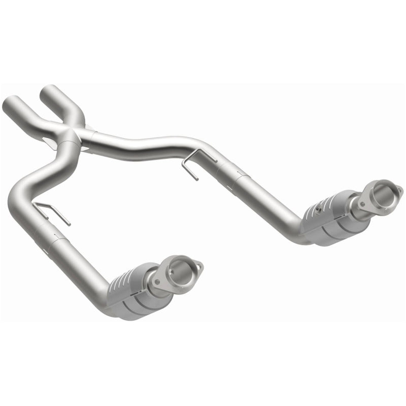 MagnaFlow Direct Fit Catalytic Converter Tru-X Assy 05 Mustang GT - 15448