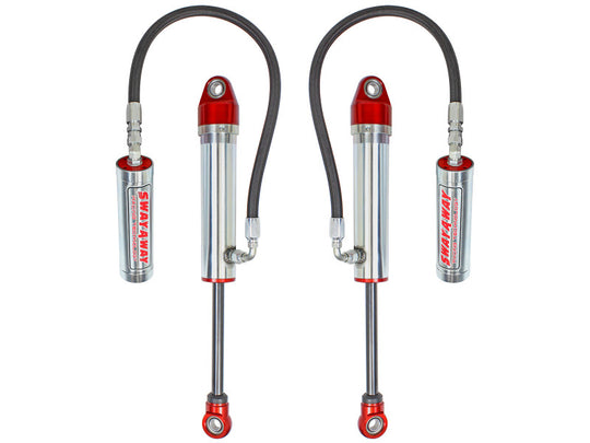 aFe 97-17 Nissan Patrol Sway-A-Way 2.5in Rear Shock Kit w/ Remote Reservoir for OE Ride Height - 202-0056-01