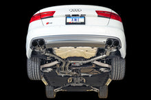 Load image into Gallery viewer, AWE Tuning Audi C7 / C7.5 S6 4.0T Touring Edition Exhaust - Diamond Black Tips - 3015-43010