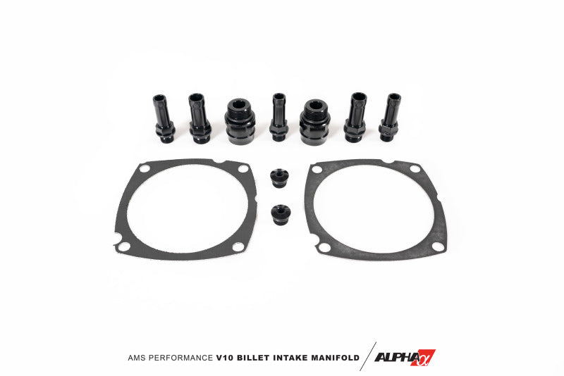 AMS Performance V10 Audi R8 / Lamborghini Huracan / Performante Billet Intake Manifold - CLR Anodize - ALP.37.08.0001-1