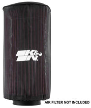 Load image into Gallery viewer, K&amp;N Polaris Black Round Drycharger Air Filter Wrap 11.25inx3inx3in - PL-1014-1DK