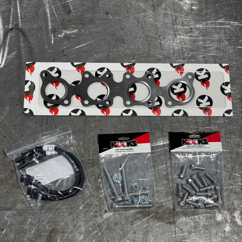 Kooks Headers 2022+ Ford F-150 Raptor R 5.2L 4V. 2in Header and H.O. Green Catted Conn. - 1372H640