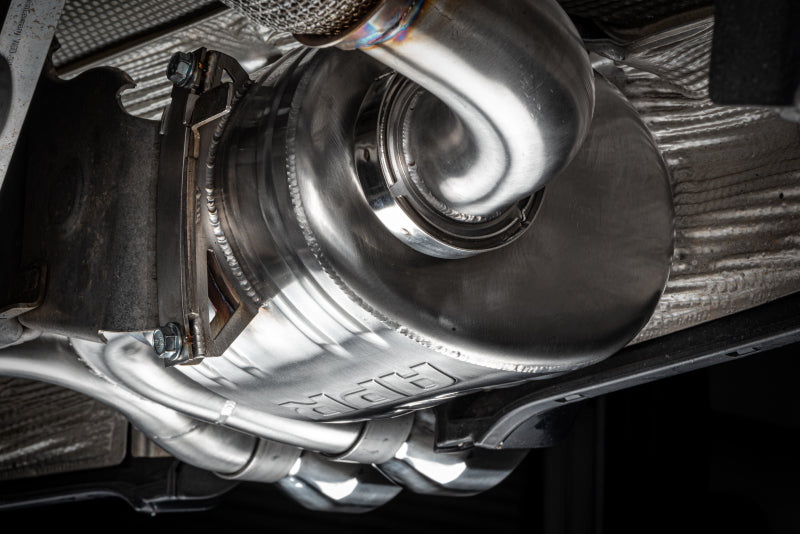 APR 17-25 Porsche Boxster/Cayman 718 (982) 2.0T/2.5T Catback Exhaust Left Muffler - CBK0028