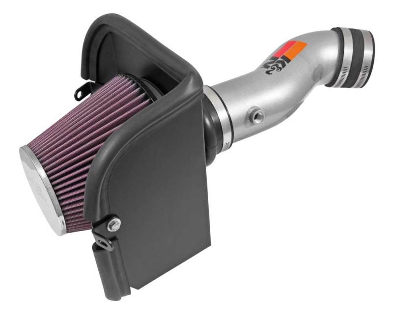 K&N 14-15 Jeep Cherokee 3.2L V6 High Flow Performance Intake Kit - 77-1569KS