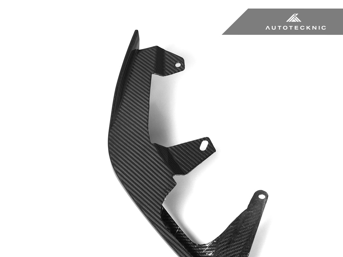 AutoTecknic Dry Carbon Front Lip Splitter Set - BMW G60 5-Series