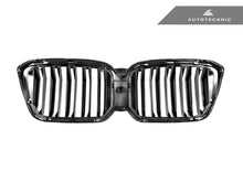 Load image into Gallery viewer, AutoTecknic Dual-Slats Gloss Black Front Grille - BMW G01 X3 | G02 X4 LCI