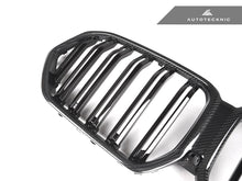 Load image into Gallery viewer, AutoTecknic Dual-Slats Dry Carbon Front Grille - BMW G06 X6 Pre-LCI