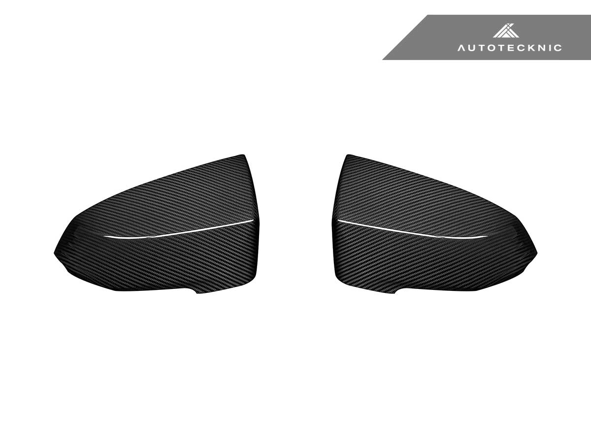 AutoTecknic Dry Carbon Fiber Mirror Cap Set - BMW F74 M235 xDrive Gran Coupe
