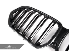 Load image into Gallery viewer, AutoTecknic Dual-Slat Carbon Fiber Front Grille - BMW G06 X6 LCI