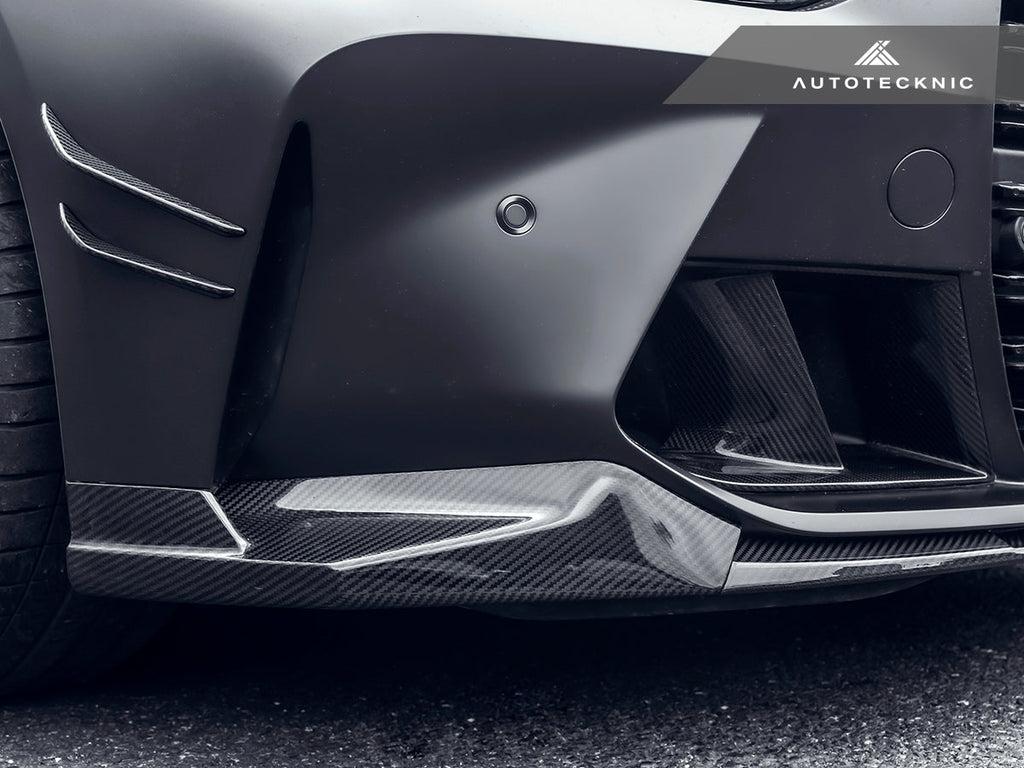 AutoTecknic Dry Carbon Fiber Performante Front Aero Lip - BMW G80 M3 | G82/ G83 M4
