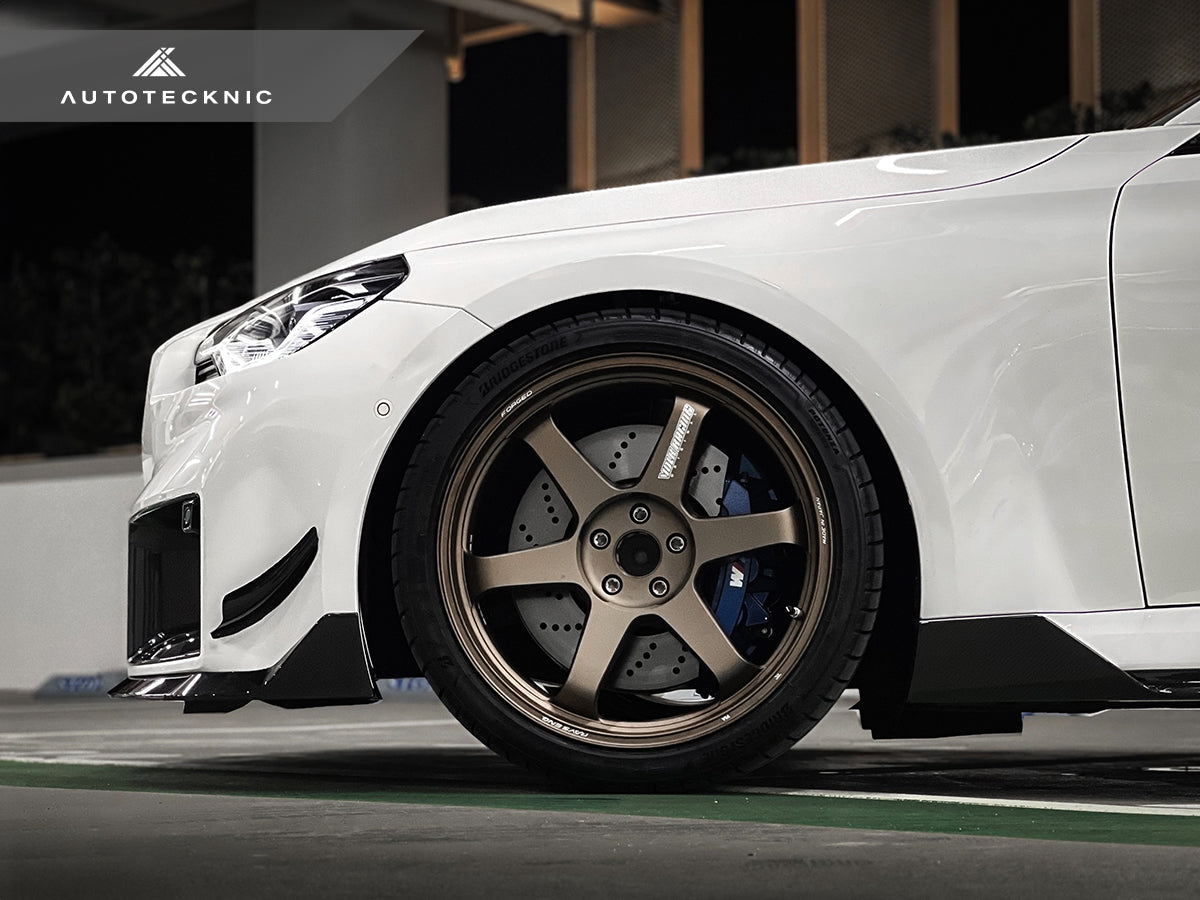AutoTecknic Dry Carbon Canard Set - BMW G87 M2