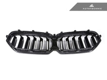 Load image into Gallery viewer, AutoTecknic Dry Carbon Fiber Dual-Slats Front Grilles - BMW G30 5-Series LCI