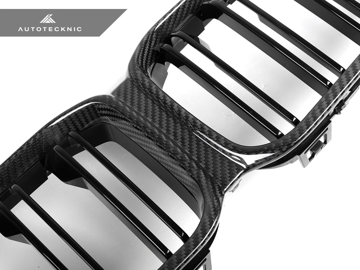 AutoTecknic Replacement Dry Carbon Front Grille - BMW F87 M2 Competition