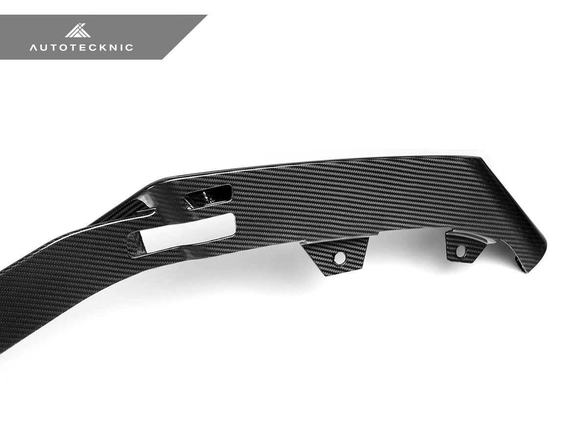 AutoTecknic Dry Carbon Front Lip Set - BMW G06 X6 M-Sport LCI