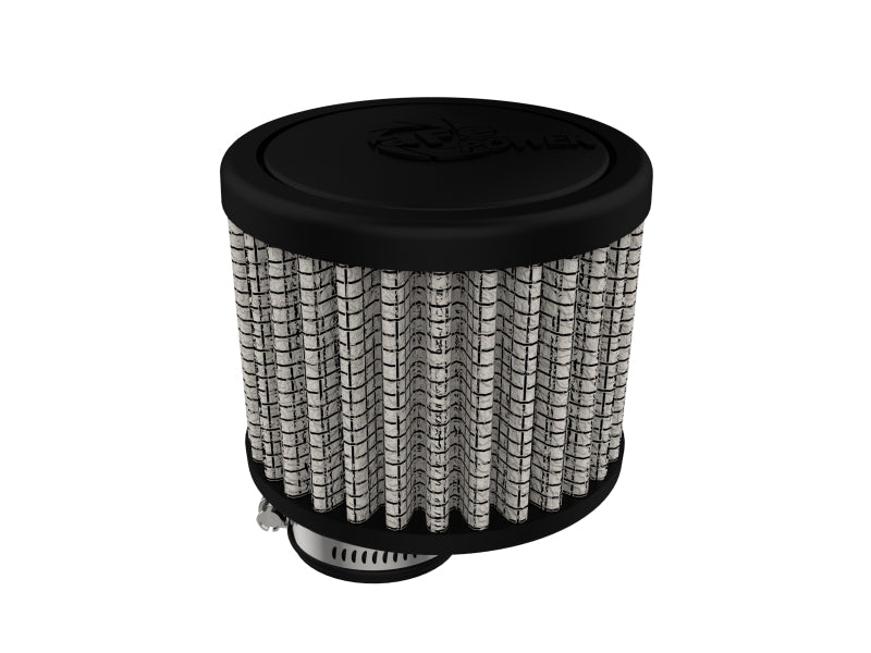 aFe MagnumFLOW Crankcase Vent Filter 1.25F x 3.75B x 3.75T x 3H - 18-02002D