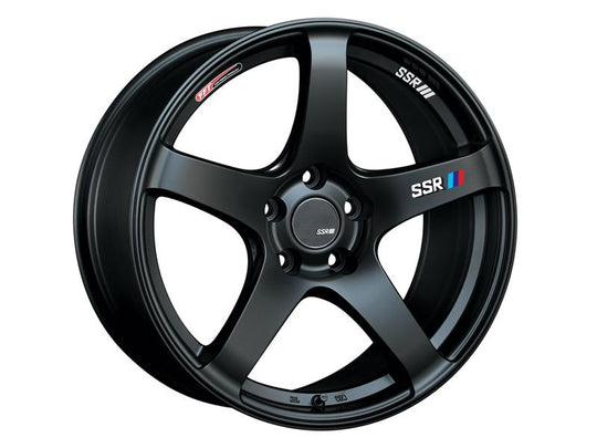 SSR GTV01 18x8.0 5x114.3 35mm Offset Flat Black Wheel RSX / Civic FD FA / SC300 SC400 - T418800+3505GMB