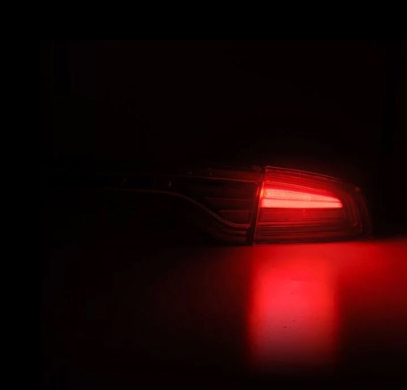 AlphaRex 15-23 Dodge Charger NOVA-Series Prismatic LED Tail Lights Smoke - 642040