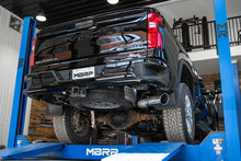 Load image into Gallery viewer, MBRP 2020+ GMC/Chevy 2500/3500 6.6L Duramax 4in Mand Bent Tubing AL-Ser Cat Back Single Side - Alum - S6059AL