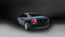 Load image into Gallery viewer, Corsa 05-06 Pontiac GTO 6L V8 2.5in Sport Cat-Back Exhaust + XPipe w/Dual Exit Single 4in BlackTips - 14189BLK