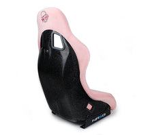 Load image into Gallery viewer, NRG FRP Bucket Seat Prisma Edition w/ Pearlized Back and Pink Alcantara (Medium) - FRP-303PK-PRISMA