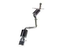 Load image into Gallery viewer, AWE Tuning Audi B8 A4 Touring Edition Exhaust - Single Side Polished Silver Tips - 3015-22010