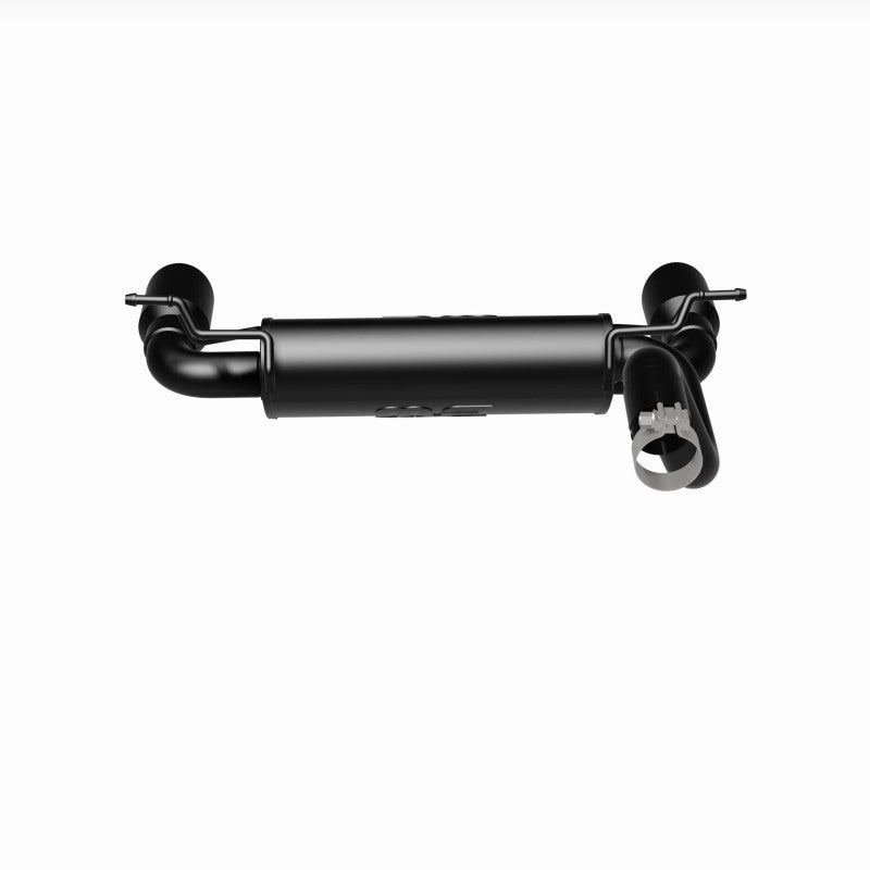 MagnaFlow 2018+ Jeep Wrangler 3.6L Dual Black Tip Axle-Back Exhaust - 19388