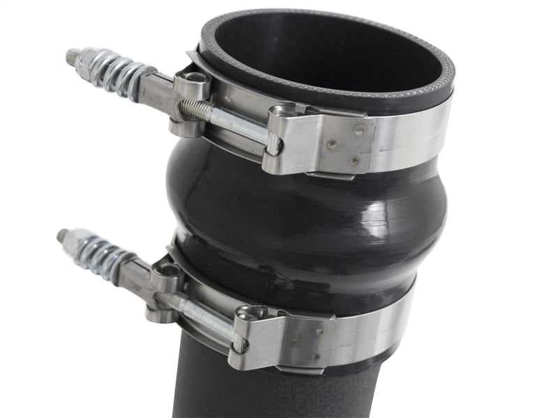 aFe BladeRunner 3in Intercooler Tube Hot Side w/ Couplings & Clamps Kit 07.5-09 Dodge Diesel Trucks - 46-20038-B