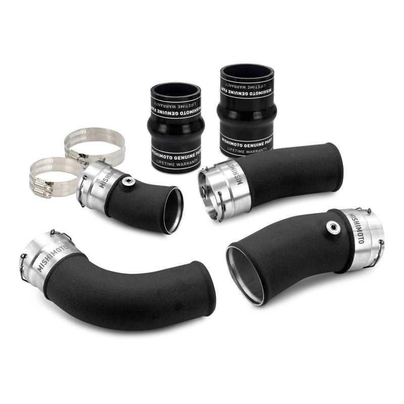 Mishimoto 2024+ Toyota Tacoma Intercooler Pipe Kit - Black - MMICP-TAC-24BK
