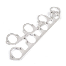 Load image into Gallery viewer, Stainless Works Big Block Ford Flat Tall Oval Port Header 304SS Exhaust Flanges 2-1/4in Primaries - HFBBF1225