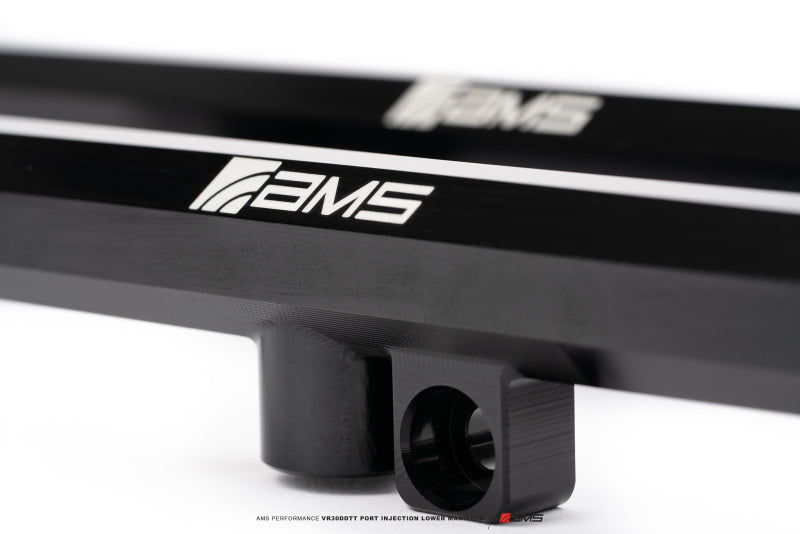 AMS Performance 2023+ Nissan Z Port Injection Lower Manifold - Black - AMS.47.08.0001-1