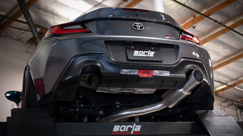 Borla 2022+ Subaru BRZ / 2022+ Toyota GR86 ATAK Cat Back Exhaust - 4.5in Stainless Tips - 140912