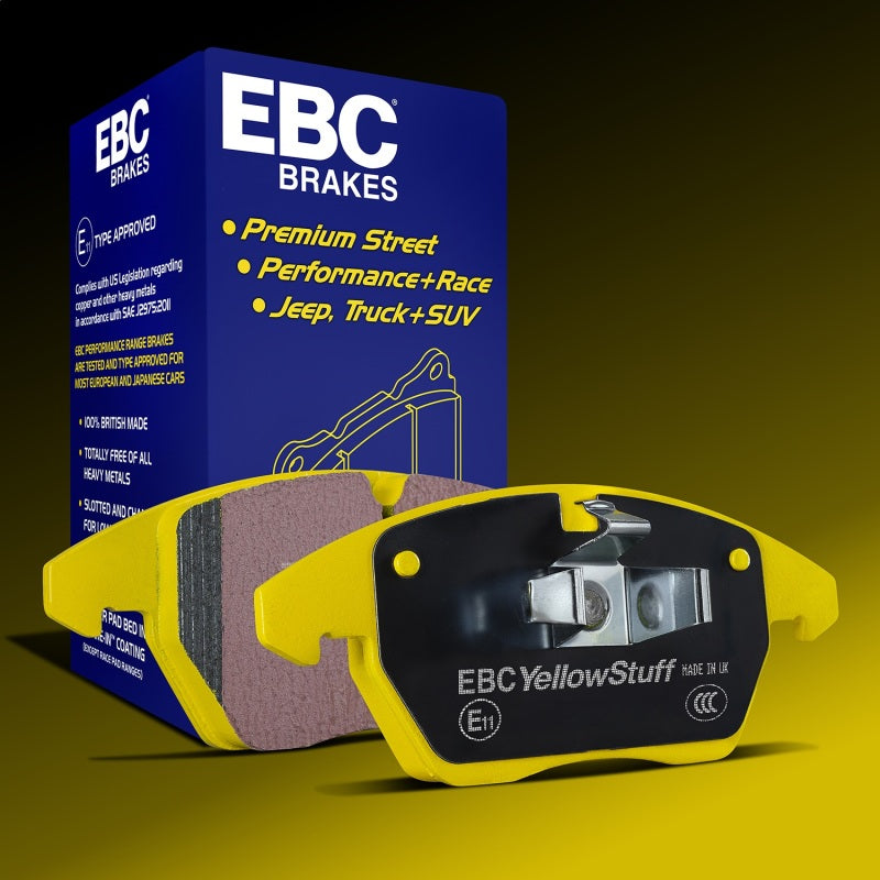 EBC 10-15 BMW X6 4.4 Twin Turbo Hybrid Yellowstuff Front Brake Pads - DP42007R