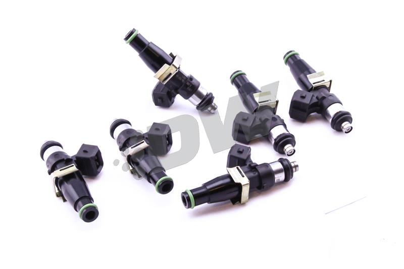 DeatschWerks 93-98 Toyota Supra TT (11mm O-Ring for Top Feed) Bosch EV14 1500cc Injectors (Set of 6) - 16M-11-1500-6