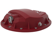 Load image into Gallery viewer, aFe Pro Series GMCH 9.5 Rear Diff Cover Red w/ Machined Fins 19-20 GM Silverado/Sierra 1500 - 46-71140R